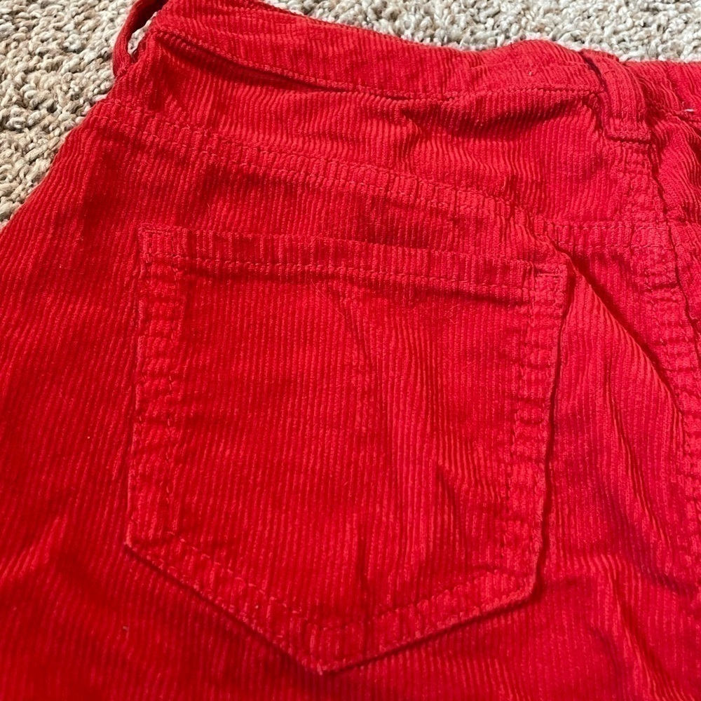 PacSun Red Corduroy Skirt - Picture 4 of 8